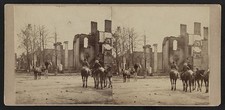 Chambersburg Pennsylvania 1864 Bank of Chambersburg Destroyed by McCausland picture