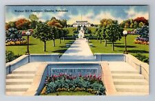 Omaha NE-Nebraska, Walnut Hill Reservoir, Antique, Vintage Souvenir Postcard picture