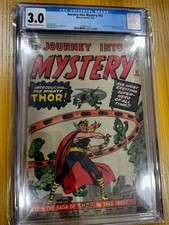 Journey into Mystery (1952 1st Series Marvel) # 83 CGC: CGC 3.0 1st Thor picture