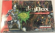 Near Mint New Case Opened 2 14 22 1993 Marvel Universe IV Box by SkyBox picture