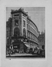 1927 print disappearing london .the quadrant .by r. schwabe picture