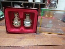 Lenox Holiday Salt/Pepper Shakers Toy Soldiers Christmas picture