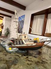 JAWS McFarlane Toys 2001 Great White Shark Attack Boat Figurine picture