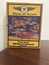 ERTL Wings of Texaco 1929 Buhl CA-6 Sesquiplane Diecast Bank NIB picture