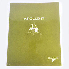 Authentic 1972 Grumman Aerospace Apollo 17 Folder & 2X Certificates NASA set picture