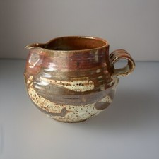 VTG American Bruce Eppelsheimer Studio Pottery Pitcher/ Jug, 6 3/4