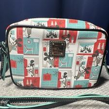 Dooney & Bourke Disney Mickey Mouse Mid Century Camera Bag - Mint Condition picture