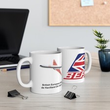 British European Airways de Havilland DH.106 Comet Coffee Mug picture