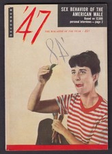 '47 Magazine of the Year Christopher Morley Irving Wallace Male Sex 12 1947 picture