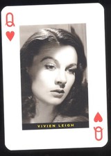 Vivien Leigh Hollywood Movie Star Picture Photo Playing Card picture