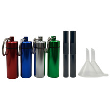 Travel Mini Bottle Dispenser Set with Funnel and Metal Straw picture