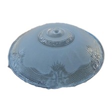 Vntg Glass Ceiling Light Fixture Shades 14