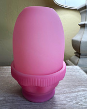 Vintage Stamped Fenton Satin Glass Fairy Lamp picture