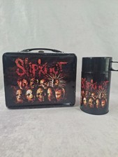 Rare Slipknot Metal Lunch Box 2006 WITH THERMOS picture