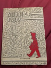 Drumright Oklahoma High School 1937 Yearbook Annual picture
