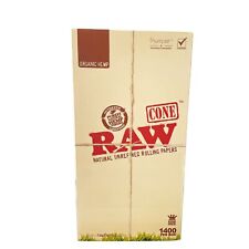 RAW Cones  Organic King 1400 Count Box picture