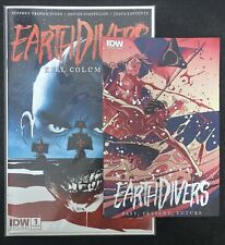Earthdivers #1 (IDW 2022) Cover A & Ashcan * NM * Optioned for TV Show picture