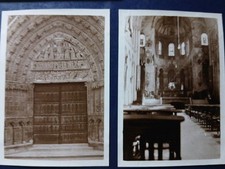 D86 Poitiers 1936 The Cathedral X2 Old Photo picture