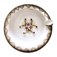 Collectors item Rare Beautiful Hand Sculpted Precious Capodimonte Porcelain Dish picture