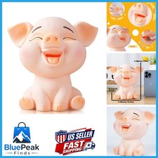 H&W Cute Pig Coin Money Bank Shatterproof Piggy Bank picture