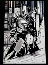 Gorkem Demir Venomized Spawn Absolute Batman #1 4th Print Homage B&W #9/50 picture