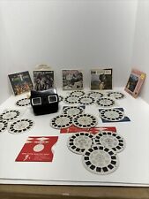 Vintage Sawyer's View-Master Brown Bakelite Viewer w/Reels Mostly Faith Based picture
