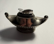 Vintage Aladdin’s Magic Genie Lamp Shaped Figural Table Cigarette Lighter picture