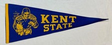 Vintage Kent State University Football Pennant picture