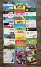 Lot of 42 Vintage 1980s Jaguar Enthusiast Magazines - EJAG, Sacred Octagon, MG picture