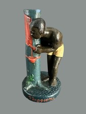 1920s Firestone Tires Rubber Tapper Store Display Chalkware Advertising Figurine picture