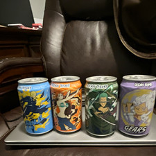 Ocean Bomb Anime Character Design Energy Drink Cans, Multicolor picture