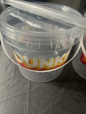 New 2026 Limited Edition Dunkin Ice Beverage Bucket & Straw 48oz  picture