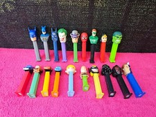 PEZ Candy Dispensers Various Characters Lot Of 19 Figures Star Wars Batman Cars picture