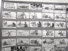 1954 DONALD DUCK WALT DISNEY ORIGINAL PRODUCTION cel drawing MODEL SHEET donkey picture