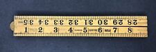Vintage Rabone No. 1167 Boxwood Folding Rule Warranted Made In England 36” picture