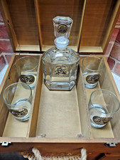 RARE NASA KSC Heritage Metalworks Fine Pewter Set - Decanter w/4 Glasses in Case picture