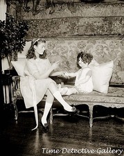 Young Lady with A Doll - circa 1925 - Historic Photo Print picture