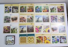 Lot of Vintage Double-Sided Cardboard Drink Coasters New picture