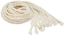 Raw Cotton Long Akhand Jyot Long Batti Wicks For Pooja Diya 30 inch Pack of 12 picture