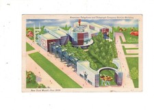 1939 NY World's Fair   American Telephone & Telegraph  Exhibit Building Art Deco picture
