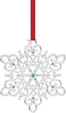 Lenox Ornament, 20th Edition, 895948 Snow Majesty Christmas picture