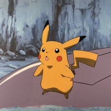POKÉMON Anime Cel  Vintage Animation Publicity Art Japan Cartoons I14 picture