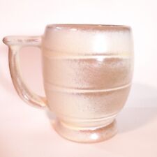 Frankoma Pottery Vintage Coffee Mug Dessert Gold Barrel Style Mold C7 picture