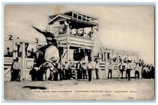 High Wide And Handsome Cheyenne Frontier Days Cheyenne Wyoming WY Postcard picture