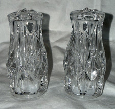 Gorham Crystal KING EDWARD Stoppered Shaker Set - Salt & Pepper - Germany - 3
