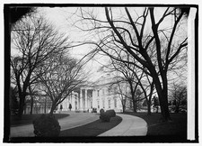 Photo:White House Washington DC 1921 Historic Photograph picture