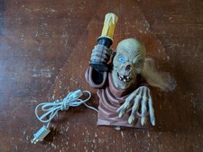 Vintage 1996 Tales From The Crypt Keeper Light Up Candelabra Figure No Bulb picture