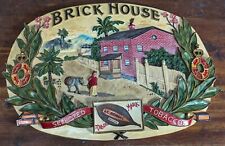 J.C. Newman Brick House Farm Ceramic Cigar Shop Man Cave Wall Display *Heavy* picture