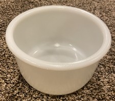 Vintage White Milk Glass Mixing Bowl 6.5