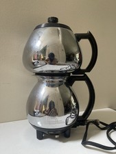 Sunbeam Coffeemaster C30A Chrome Electric Automatic Siphon Coffee Maker picture